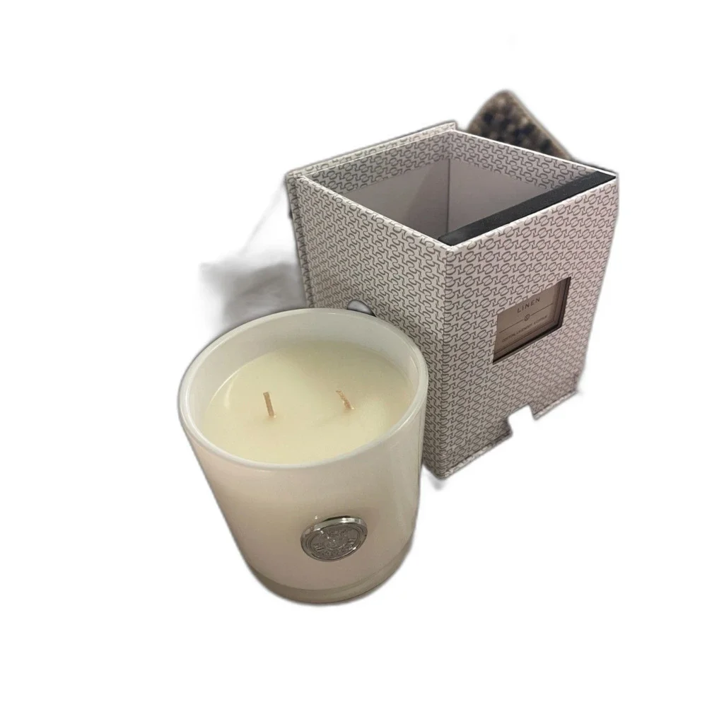 Fifth & Madison | Linen Soho Double Wick Candle